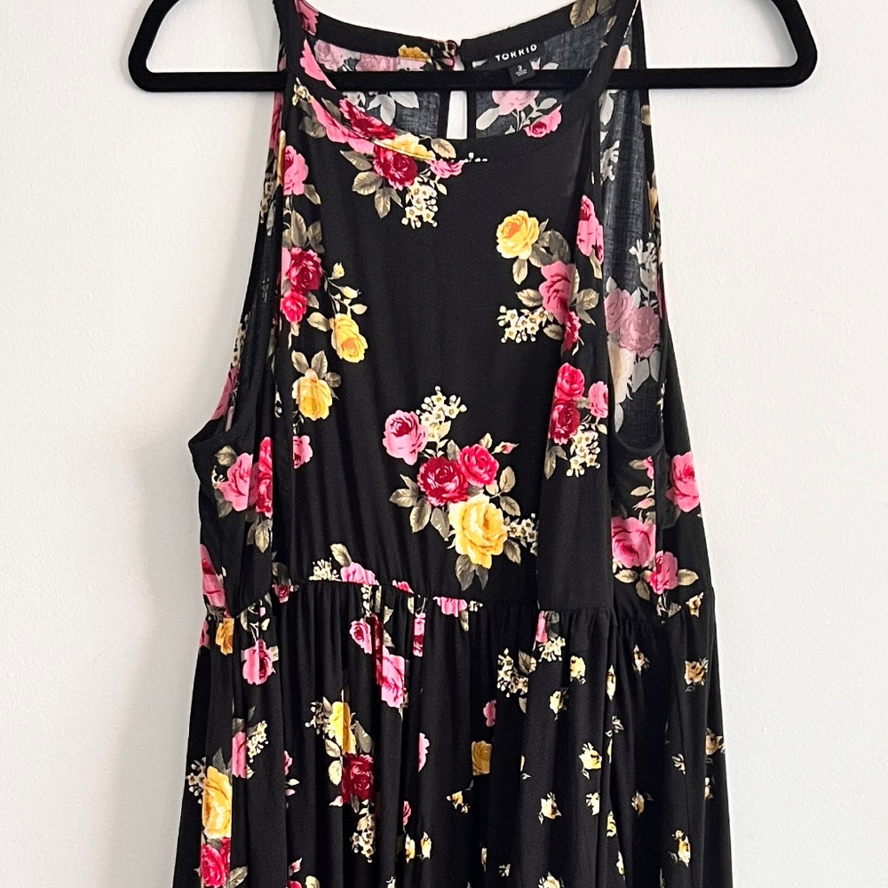 Torrid Floral Hi-Lo Dress Size 2